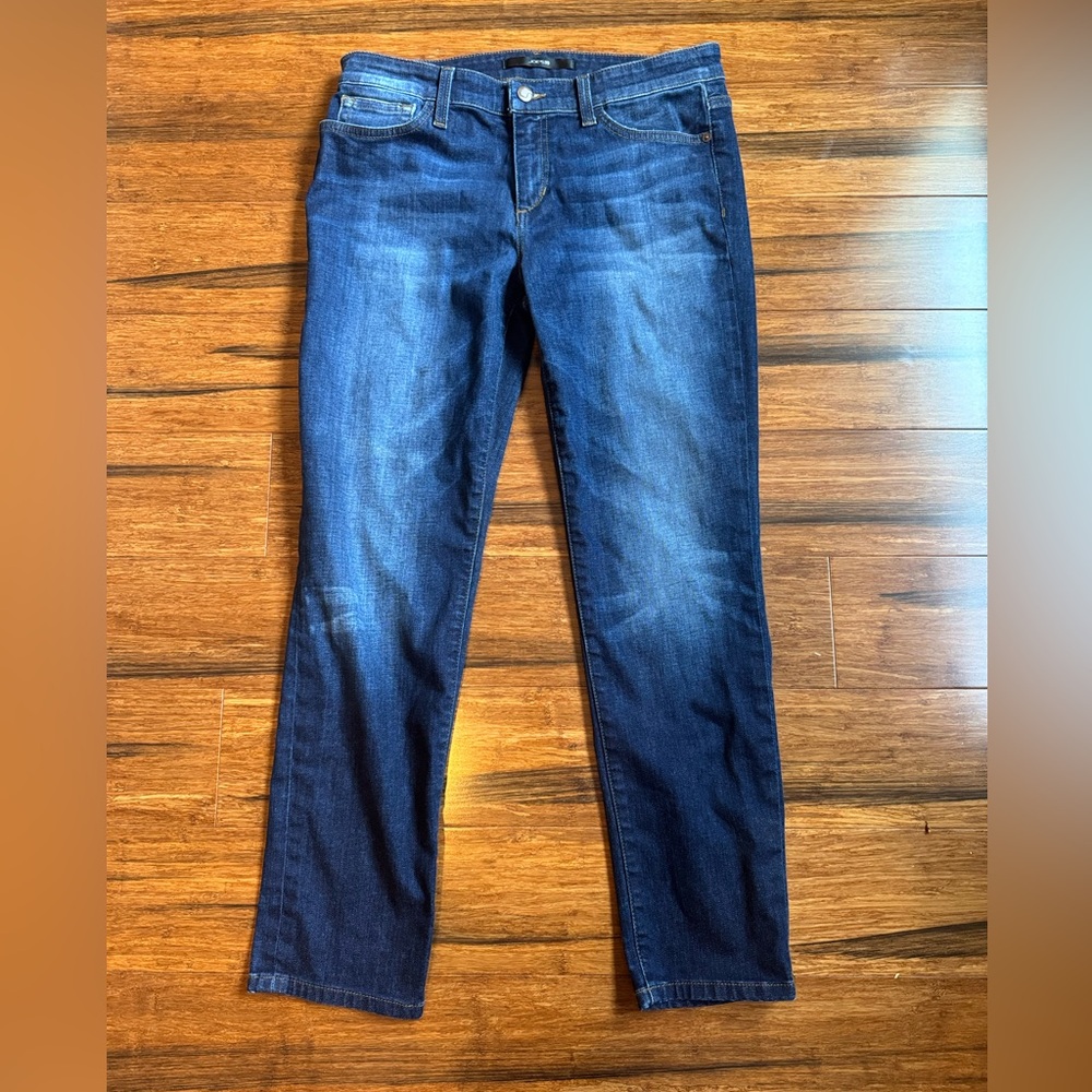 Joe’s jeans straight ankle jeans